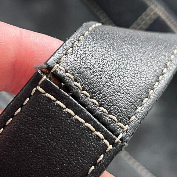 Coach Legacy Soho Black Leather M1S-9186 Tote Shoulder Bag Vintage - Picture 13 of 14